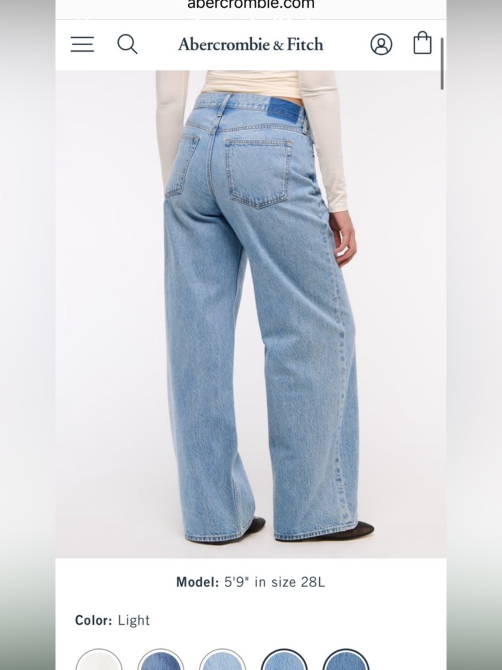 Abercrombie jeans